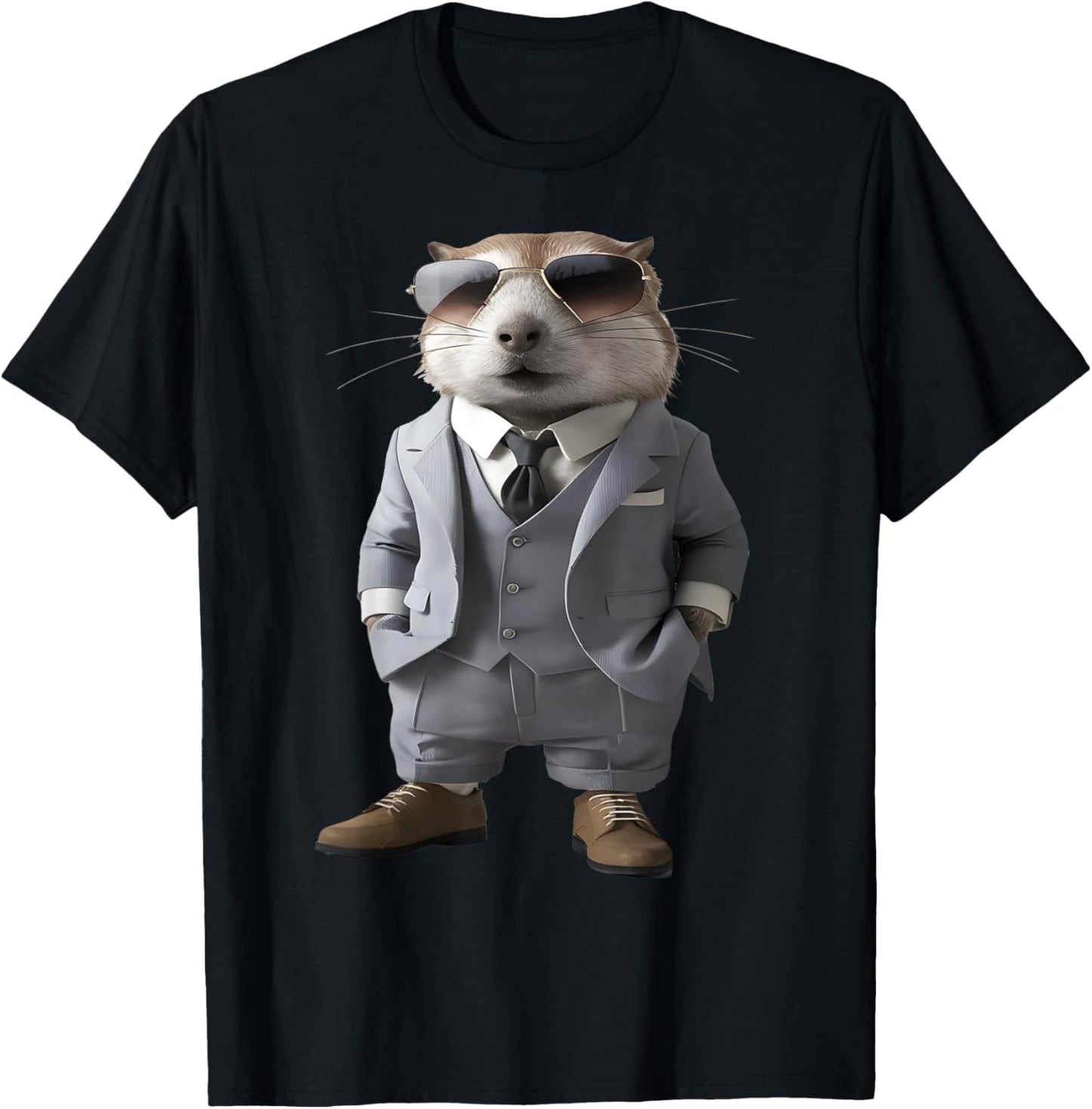 Prairie Dog Men Woman Prairie Dog In Suit Prairie Dog T-Shirt