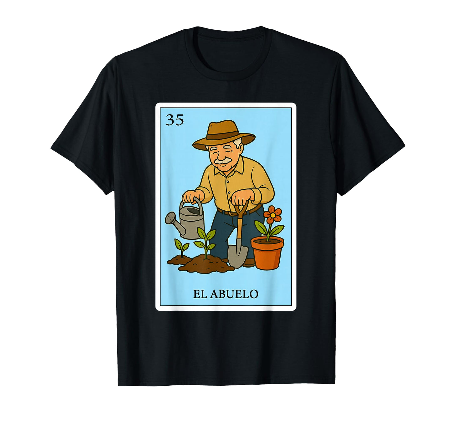 El Abuelo | Spanish-Mexican Bingo Gifts for Abuela T-Shirt