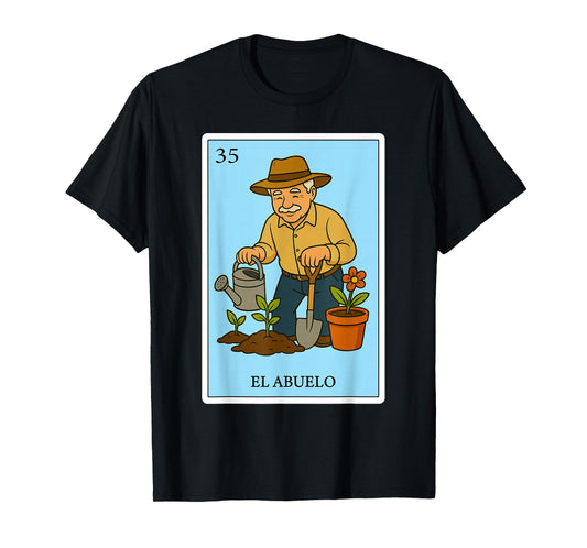 El Abuelo | Spanish-Mexican Bingo Gifts for Abuela T-Shirt