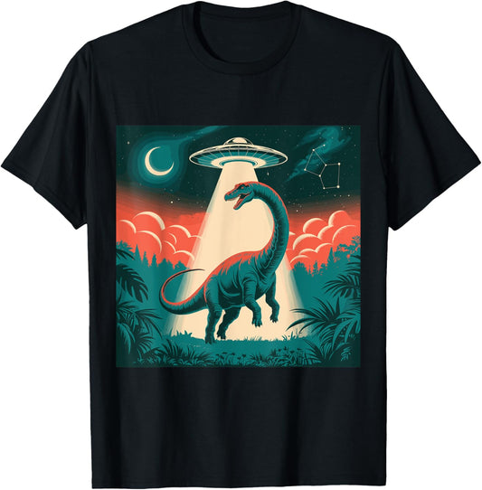 Alien UFO Abduction Men Women T-Shirt