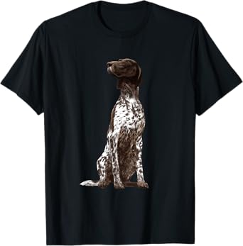 Sitting Dog German Shorthaired Pointer T-Shirt