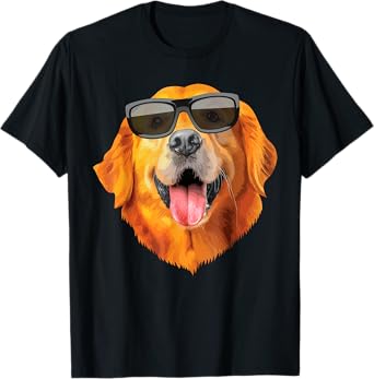 Golden Retriever Design For Men Women Golden Retriever Lover T-Shirt