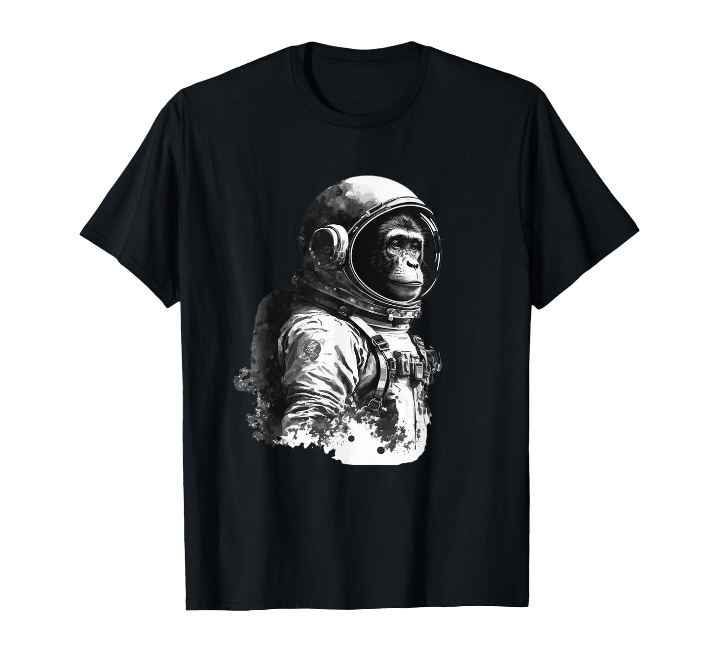 space vintage travel astronaut monkey astronaut T-Shirt