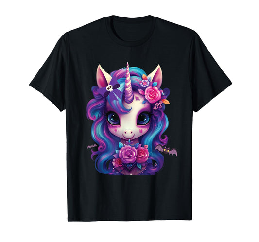 Cute Unicorn Halloween Girls Costume T-Shirt