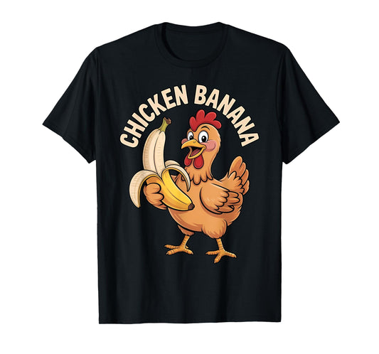 Chicken Banana Meme Trending Funny Chicken Banana T-Shirt