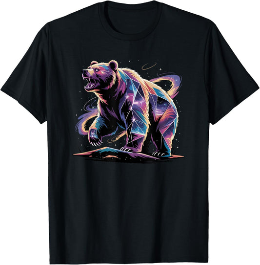 Abstract Art Grizzly Bear Bears T-Shirt