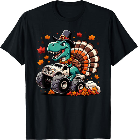 Boys Thanksgiving Shirt Kids Fall Shirts Toddler Boy 3t 4t 5 T-Shirt