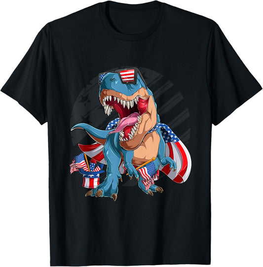 4th of July, Dinosaur T-Shirt