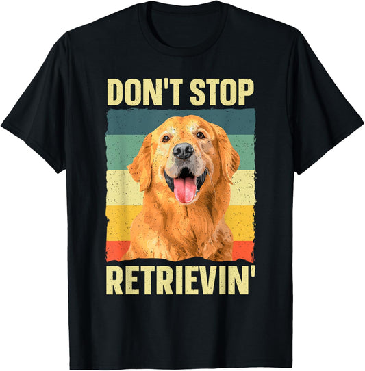 Golden Retriever Design For Men Women Golden Retriever Lover T-Shirt