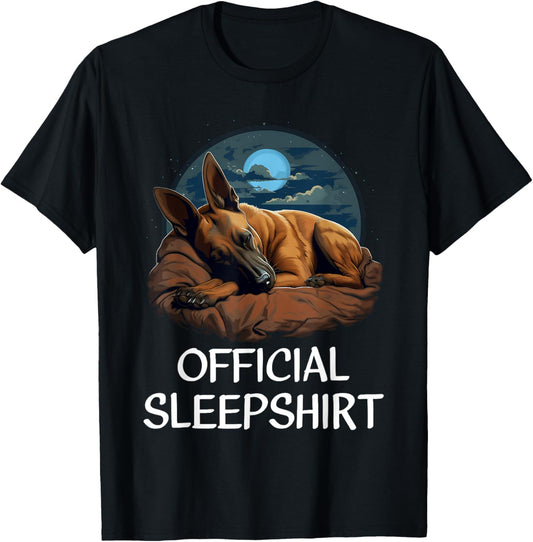Belgian Malinois Official Sleepshirt - Dog Lover Nightwear T-Shirt