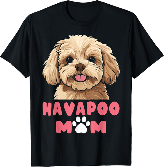 Havapoo Mom And Havapoo Dad Or Havapoo Shirt Dog Lovers T-Shirt