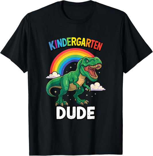 Dino Kindergarten Birthday Third Dinosaur Back To School T-Shirt
