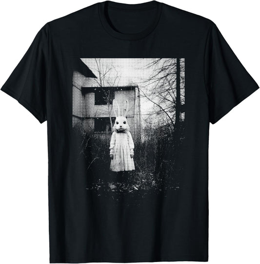 Horror Bunny Rabbit | Dark Creepy Unholy Gothic Halloween T-Shirt