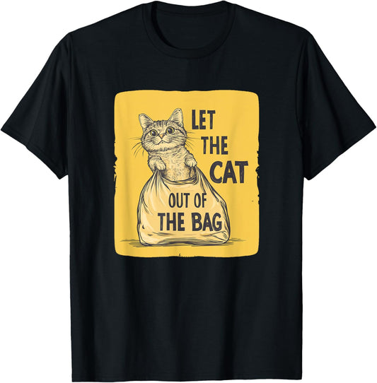 Awesome Cat Bag Idiom Costume for Adults and Kids T-Shirt