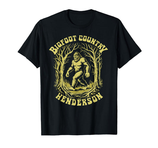 Henderson Bigfoot Country Retro Sasquatch Lover Classic T-Shirt