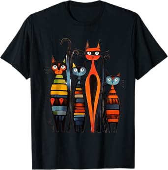 Century Art Kitten Lover Artwork Classic Cute Cat Men Women Kids T-Shirt