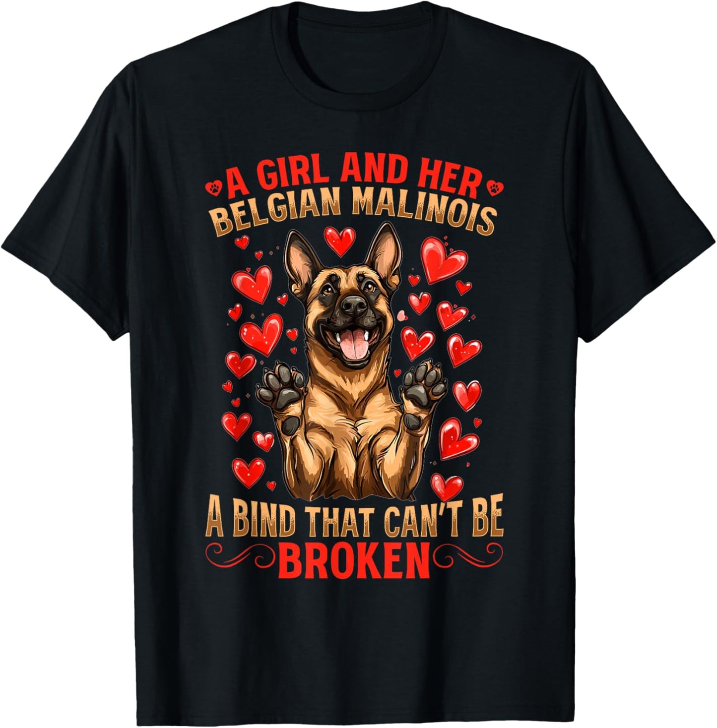 Belgian Malinois Dog Owner T-Shirt