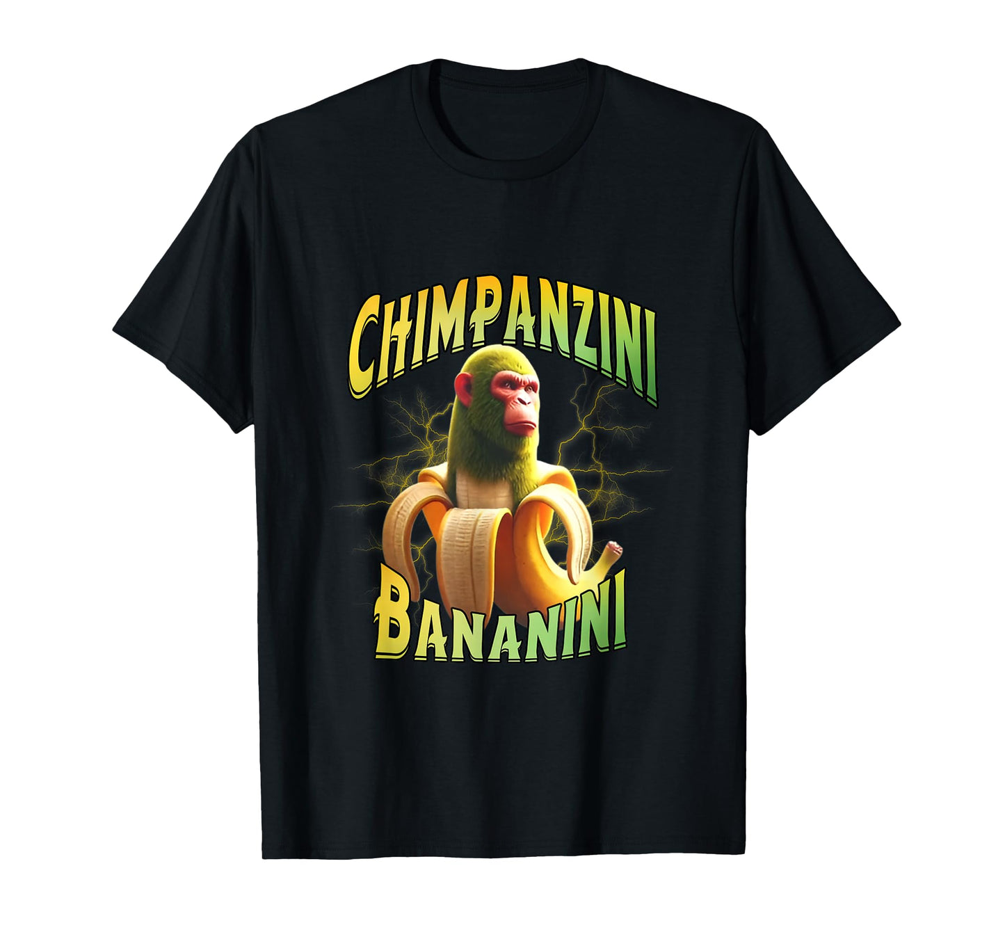 Chimpanzini Bananini - Funny Italian Brainrot Meme Boys Kids T-Shirt