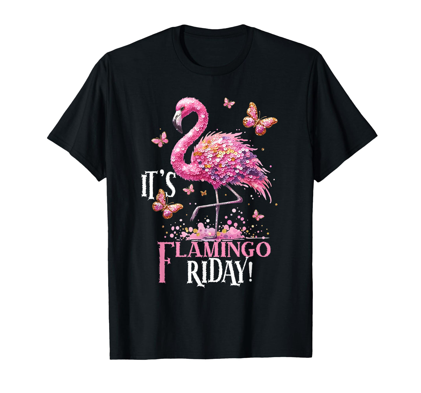 Flamingo It’s Flamingo Friday Birds Lover T-Shirt