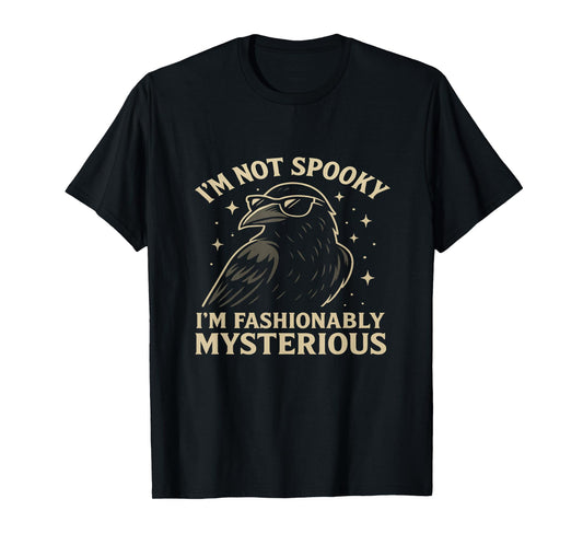 Cool Crow Graphic – Funny Vintage Bird Design T-Shirt