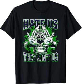 Great Crossing Warhawks Logo Hate Us Cause They Ain't HS T-Shirt