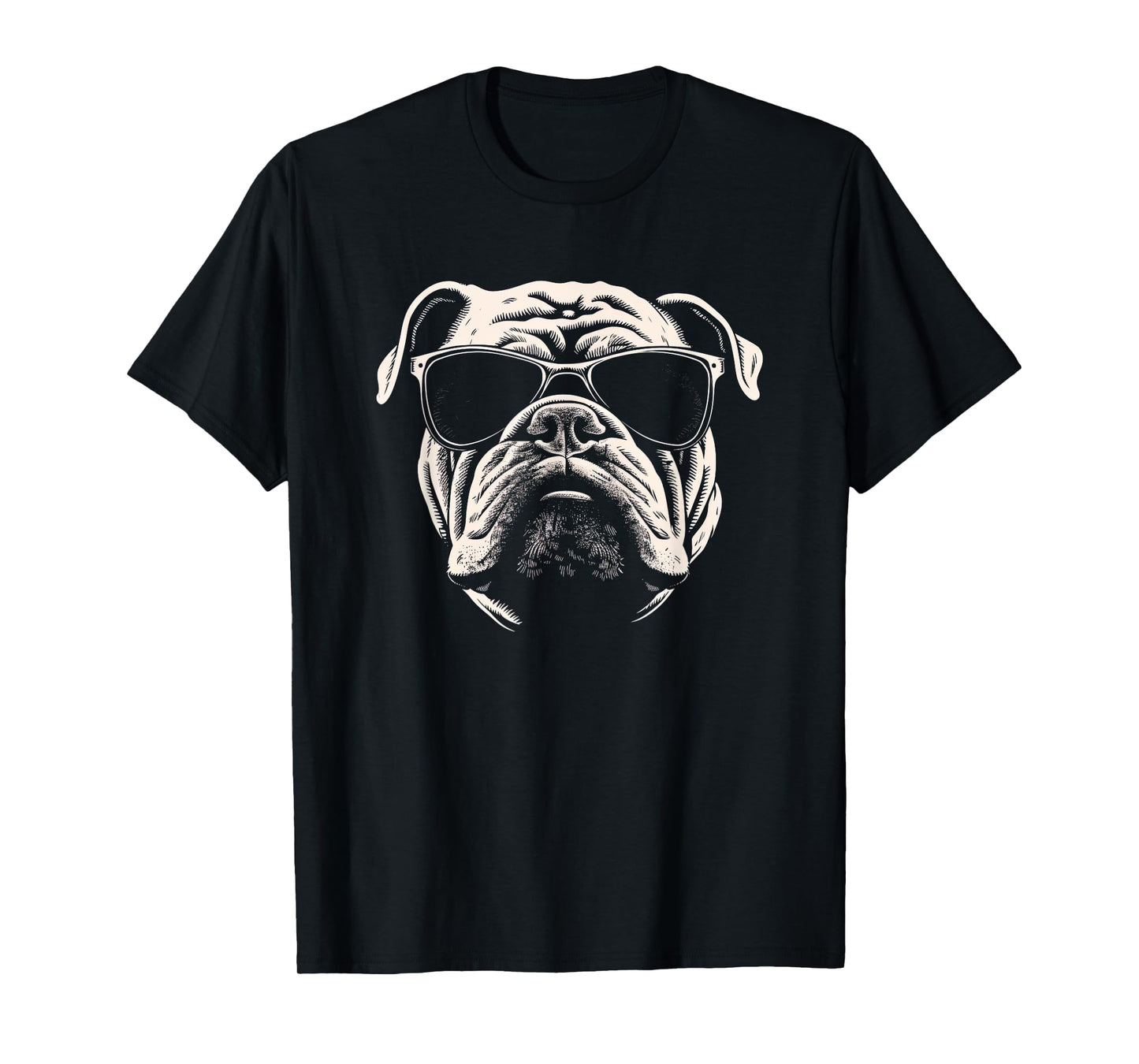 Funny Bulldog cool Graffiti Urban art street Men Women Girls Kids T-Shirt