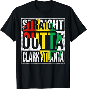 Retro Atlanta GA State Vintage Clark 155th Birthday T-Shirt