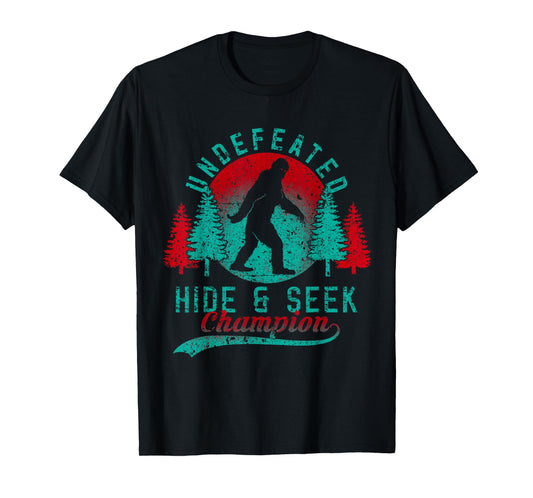 Bigfoot Limited Edition Undefeated Hide & Seek Sasquatch T-Shirt