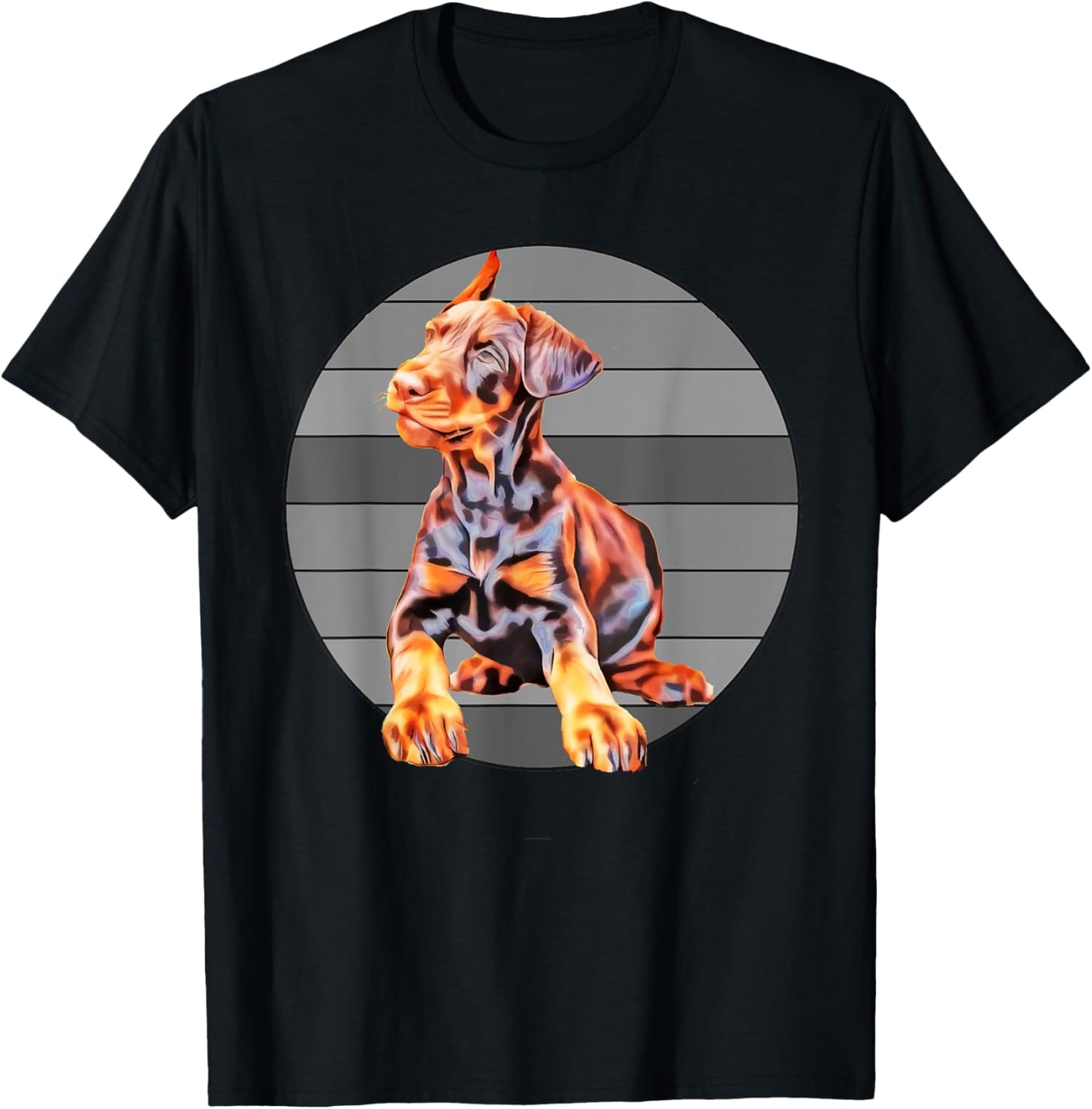 Doberman Shirt - Vintage for Dog Lovers Men, Women, Kids T-Shirt