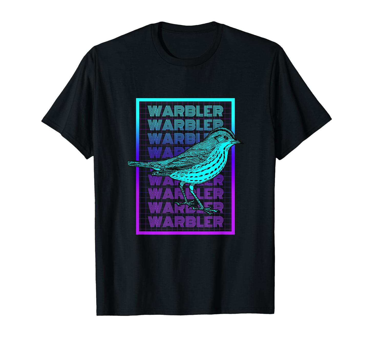 Warbler Bird Vintage Retro Warbler T-Shirt