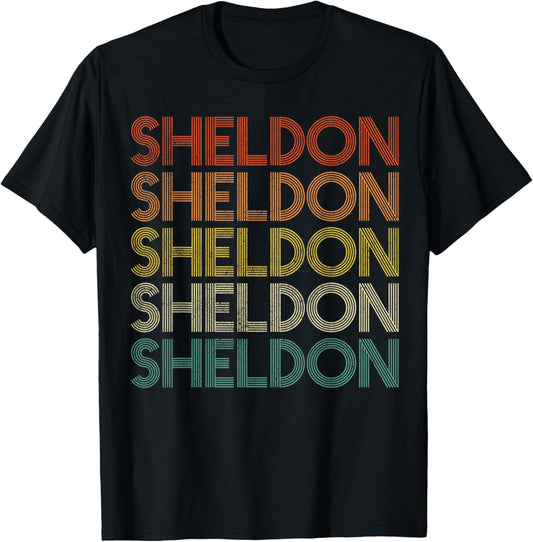 Sheldon Vintage Retro T-Shirt