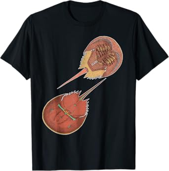 EncycloArt - Horseshoe Crab Xiphosura - T-Shirt T-Shirt