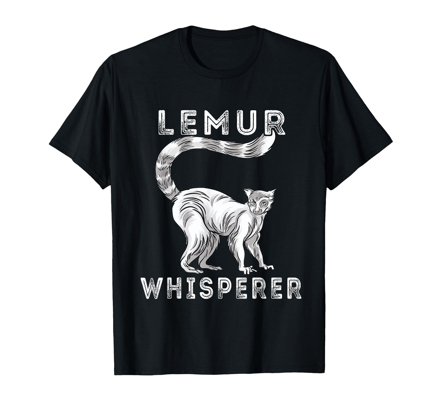 Lemur Whisperer Funny Lemur Lover Lemur Monkey T-Shirt