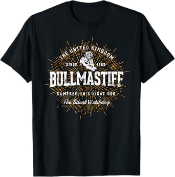 Vintage Style Retro Bullmastiff T-Shirt