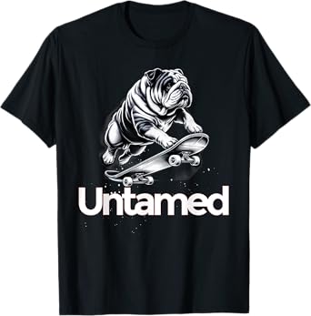 English Bulldog British Bulldog Untamed T-Shirt