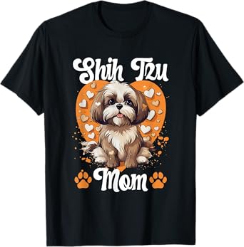 Shih Tzu Hsi Shih dog Pet Dog Breed Shih Tzu Mom Men Women Girls Kids T-Shirt
