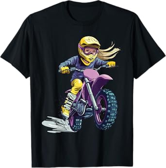 Girls Dirt Bike T-Shirt