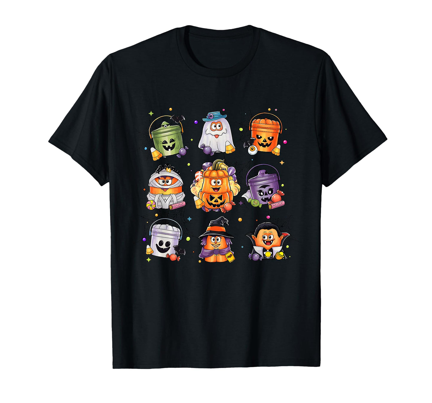 Spooky Nuggets Meal Bucket Halloween Chicken Nugget Spooky T-Shirt