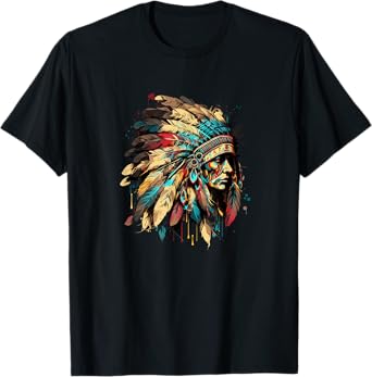 Native American Dreamcatcher Indian Design T-Shirt