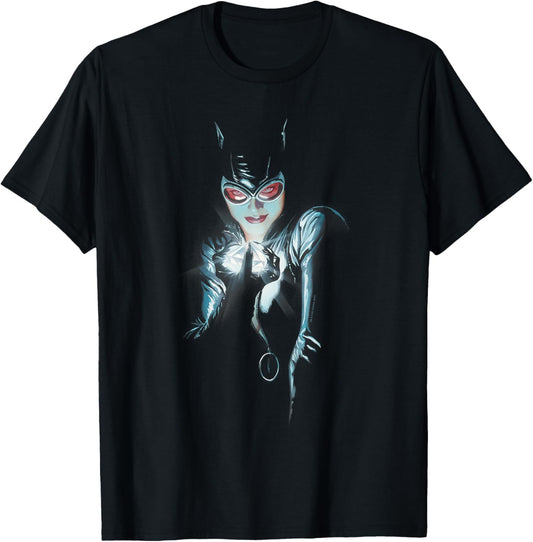 Batman Catwoman Cover T Shirt T-Shirt