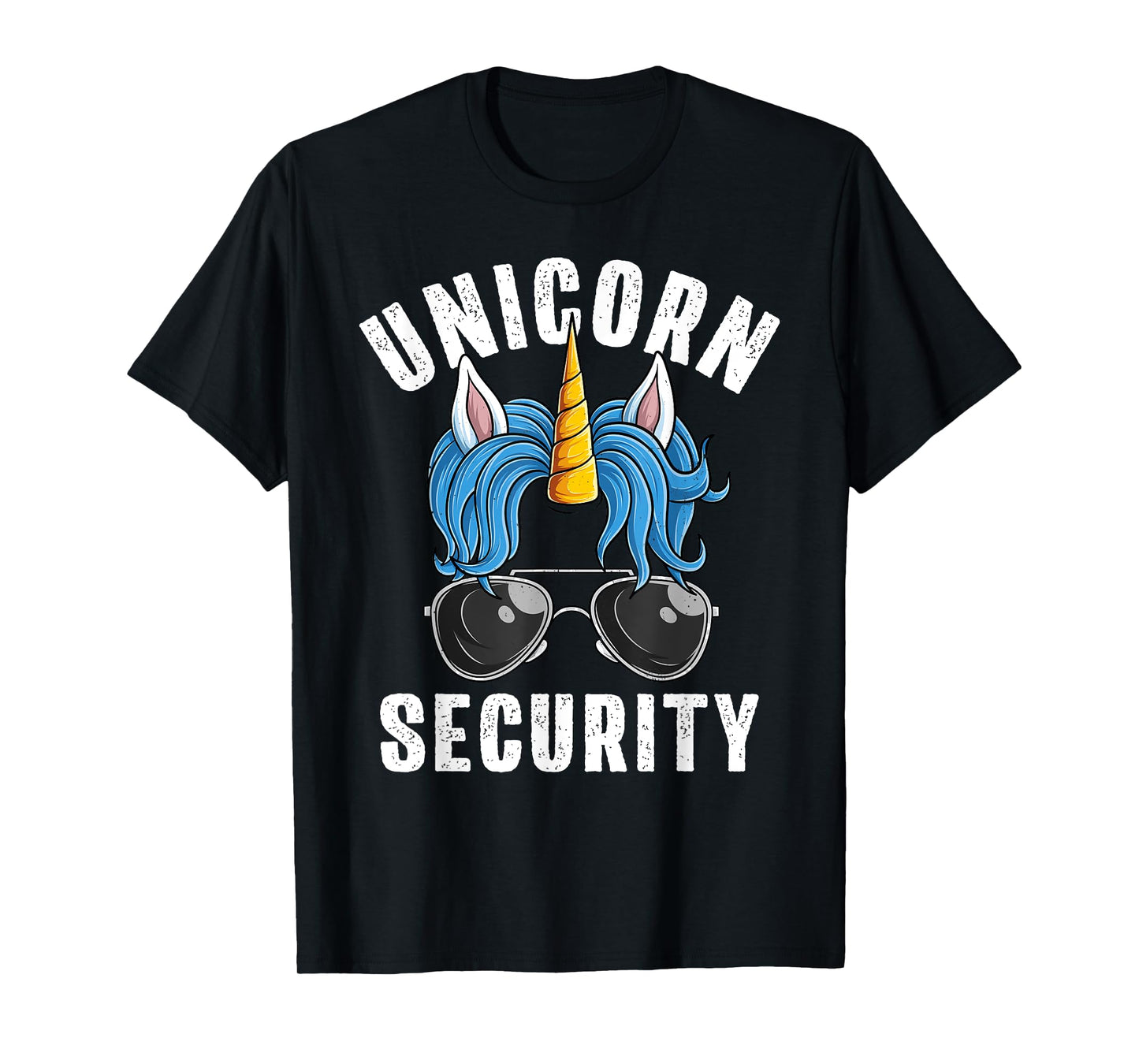 Unicorn Security Funny Brother Dad Unicorn Costume T-Shirt