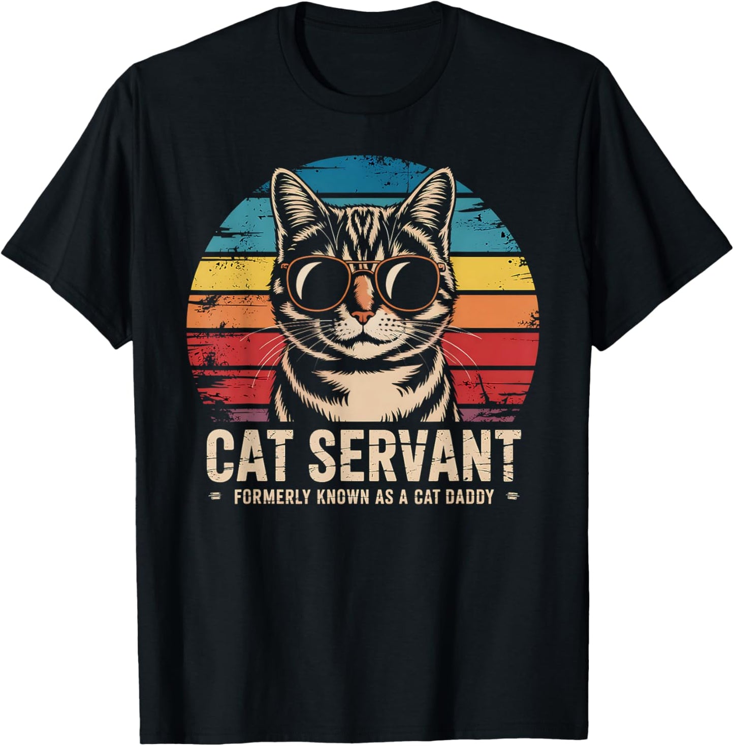 Cat Daddy Funny Cat Dad Humor T-Shirt