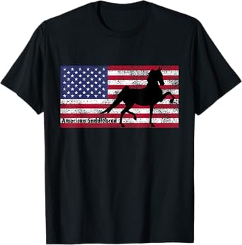American Saddlebred Horse Training Gaited Horses Men T Shirt T-Shirt