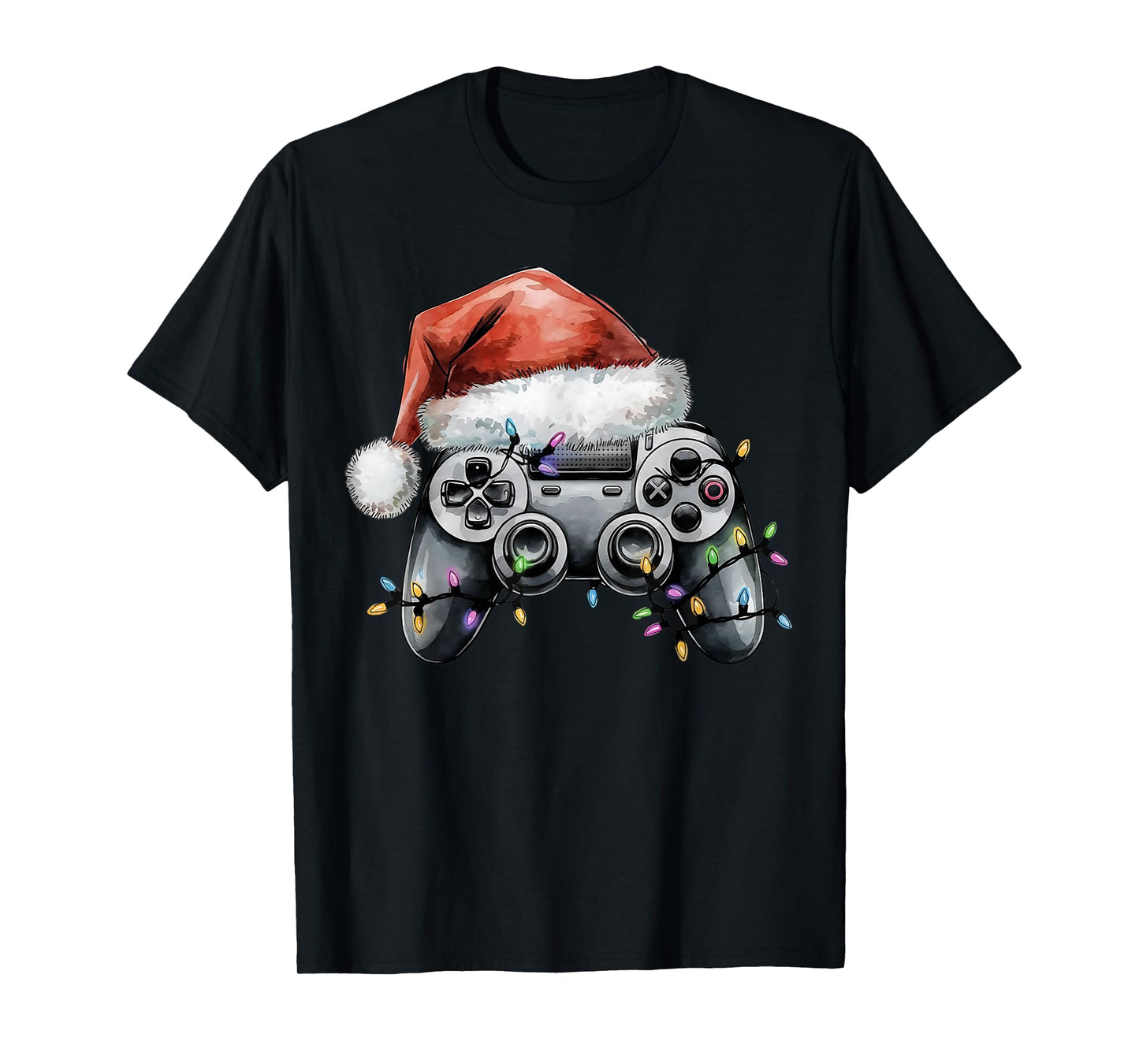 Christmas Video Gamer Controller Xmas Gaming Men Boys Kids T-Shirt