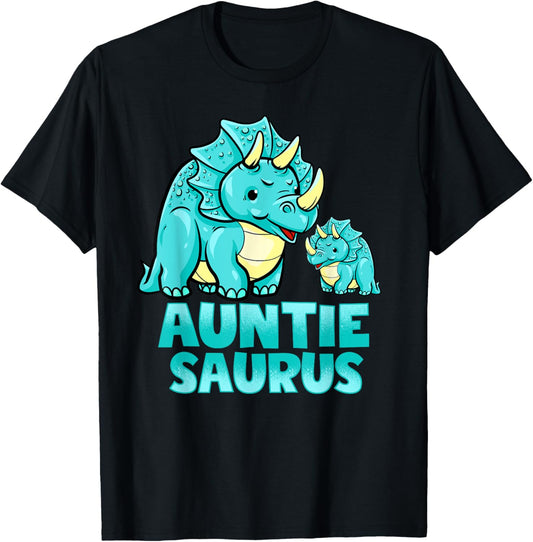 Auntie Saurus Dinosaur Funny Auntiesaurus T-Shirt For Aunt