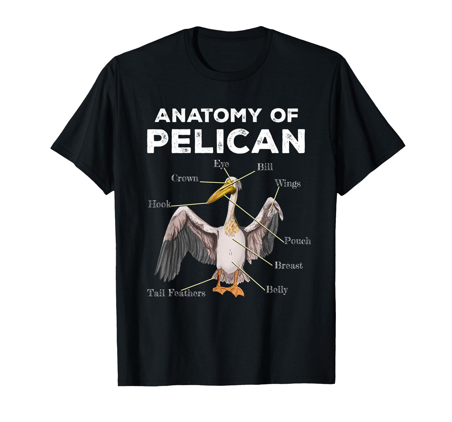 Anatomy Of A Pelican T-Shirt