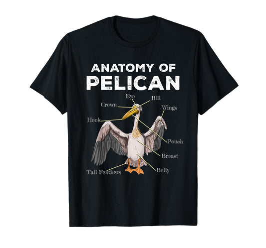 Anatomy Of A Pelican T-Shirt