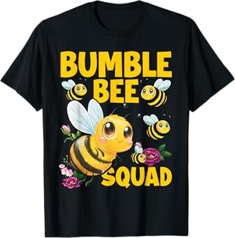 Bumble Bee Squad Bumblebee Team Group Family T-Shirt