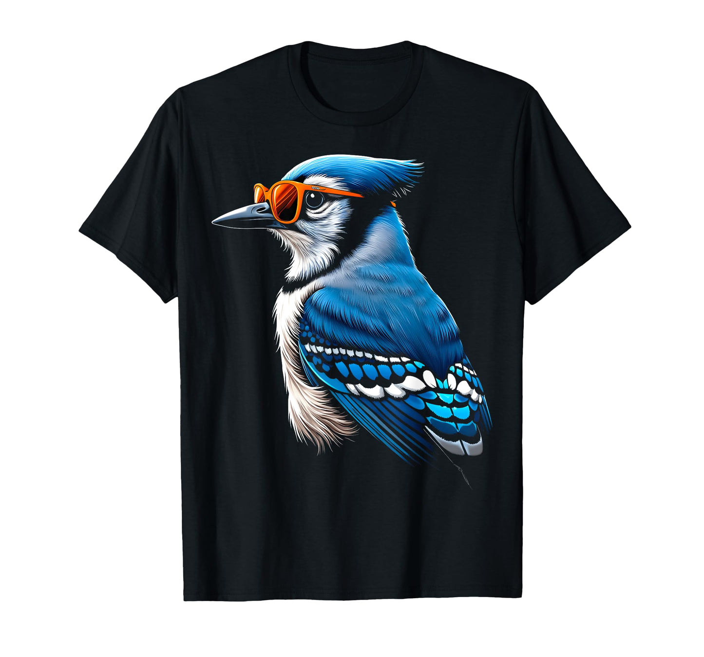 Blue Jay Cool Sunglasses T-Shirt