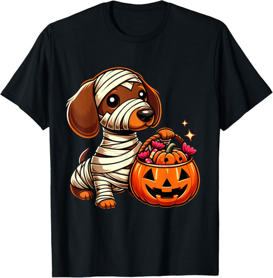 Cute Dachshund Halloween Costume Toddler Kids Boys & Girls T-Shirt